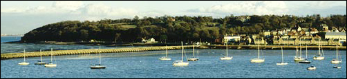 East Cowes from across the river