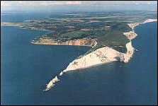 Isle of Wight from the air